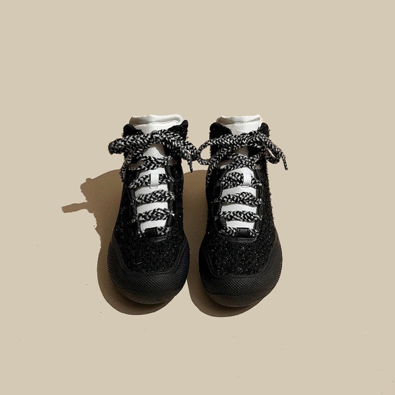 Fashion Authentic Wind Board High-Top Women's Shoes - Harmony Gallery