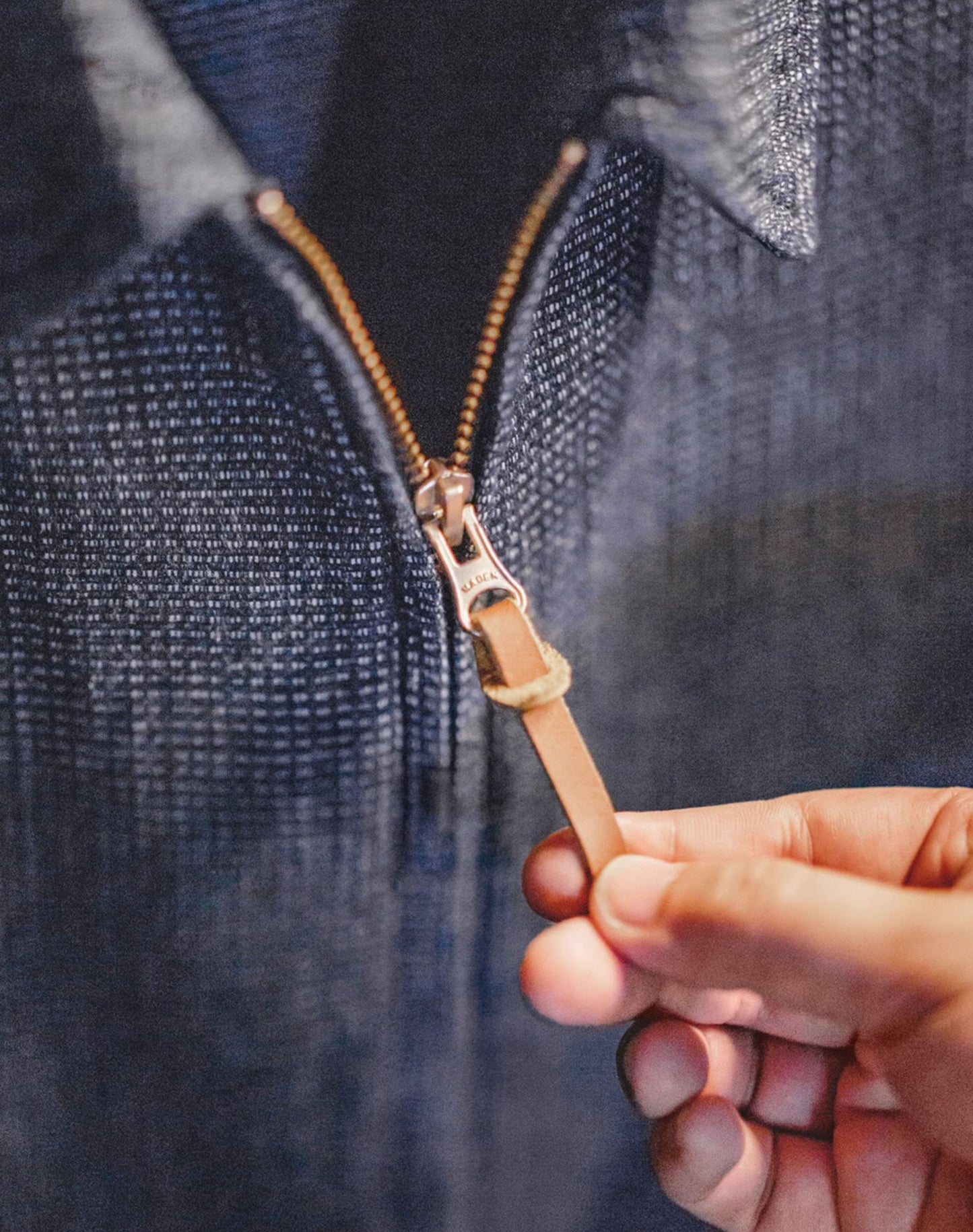 American Workwear Retro Denim Boxy Coach Men's Jacket - Harmony Gallery