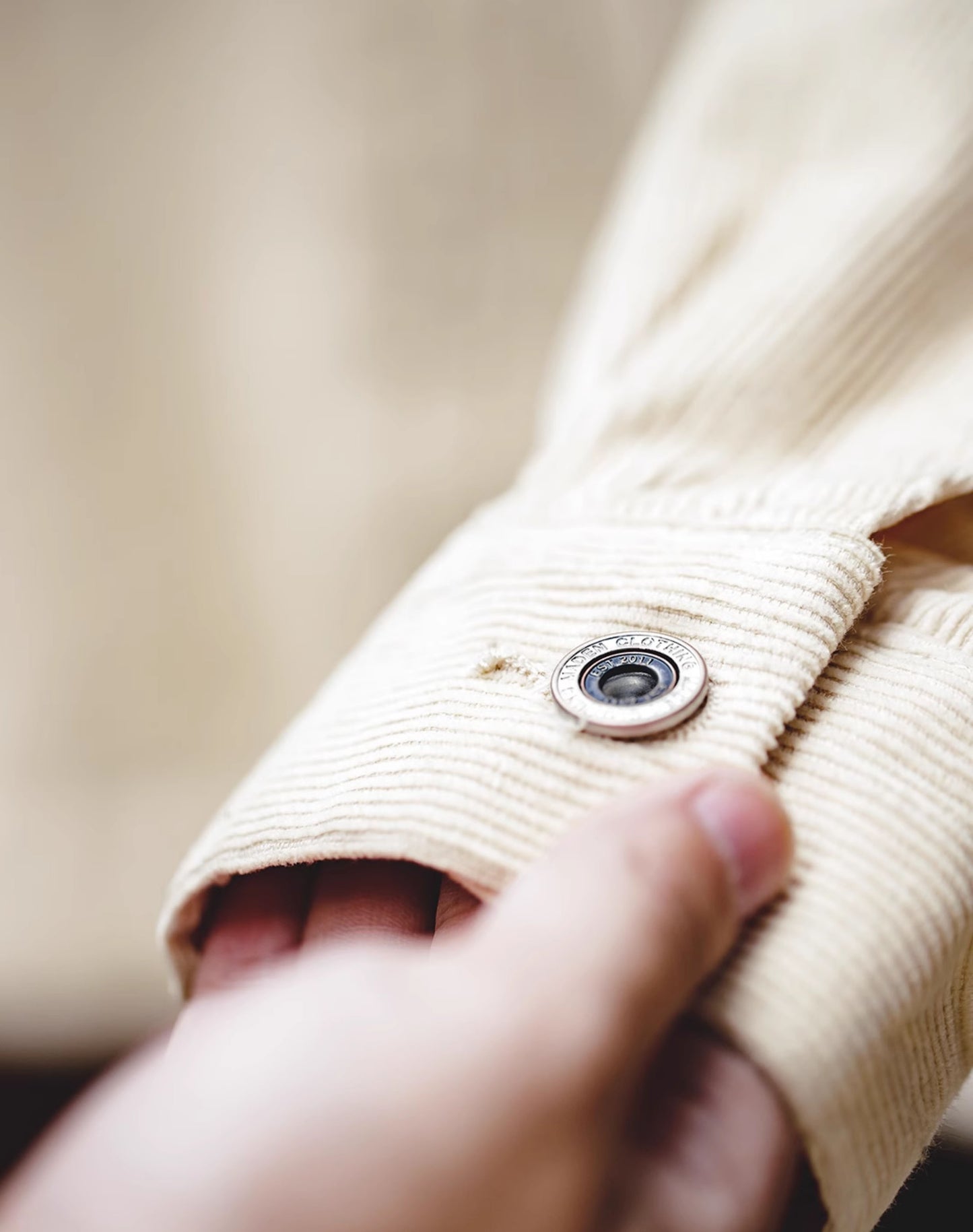 American Retro Workwear Corduroy Generation Lapel Men's Jacket - Harmony Gallery