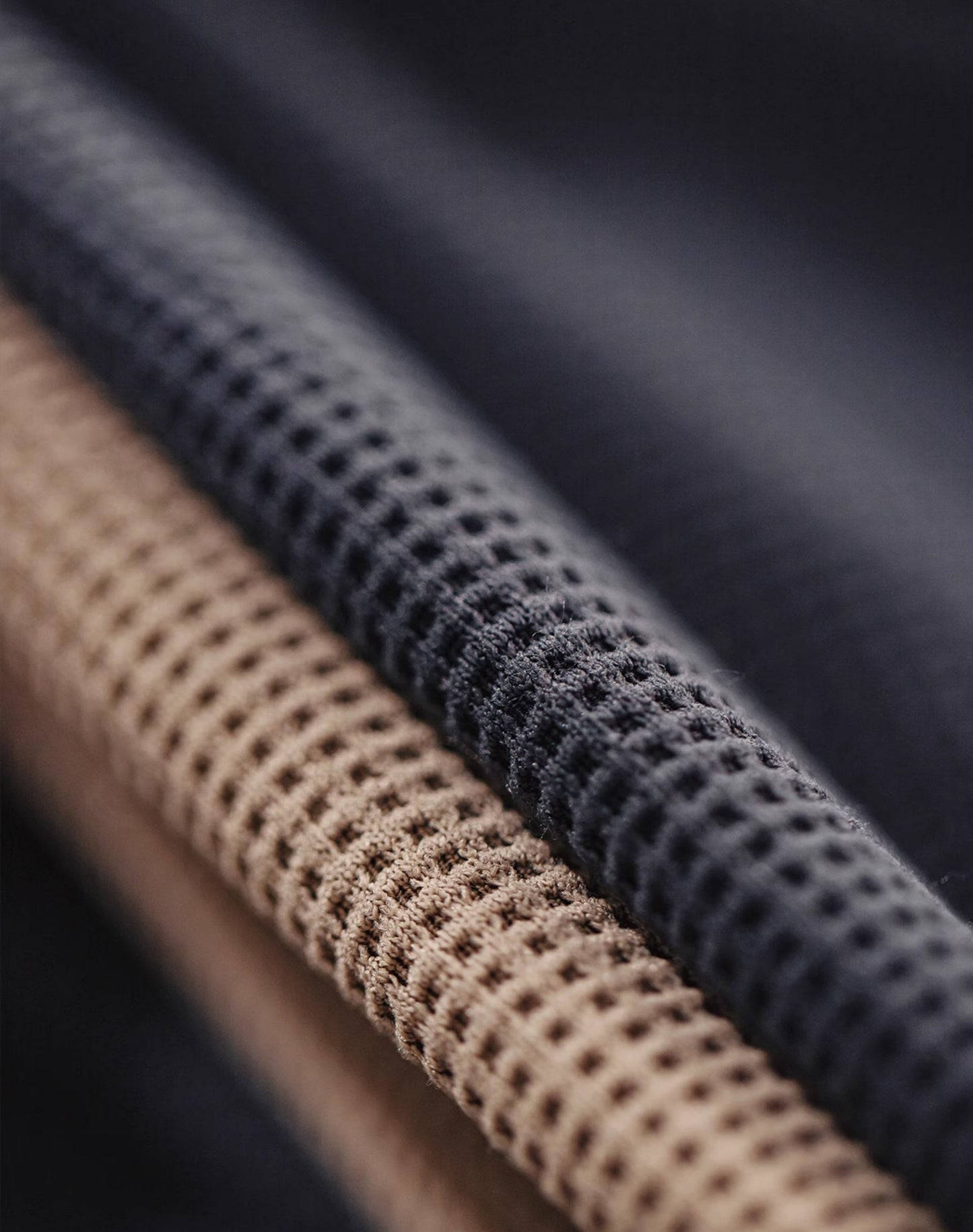 American Mountain MA1 Waffle Functional Versatile Men's Sweater - Harmony Gallery