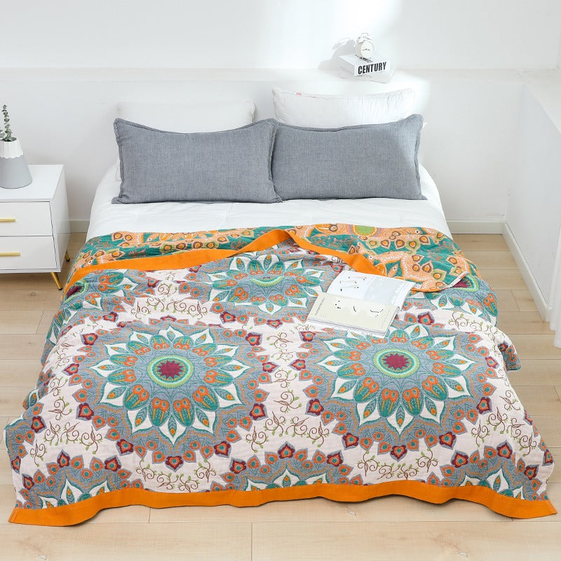 Multi-Layer Air-Conditioning Summer Cotton Coverlet - Harmony Gallery