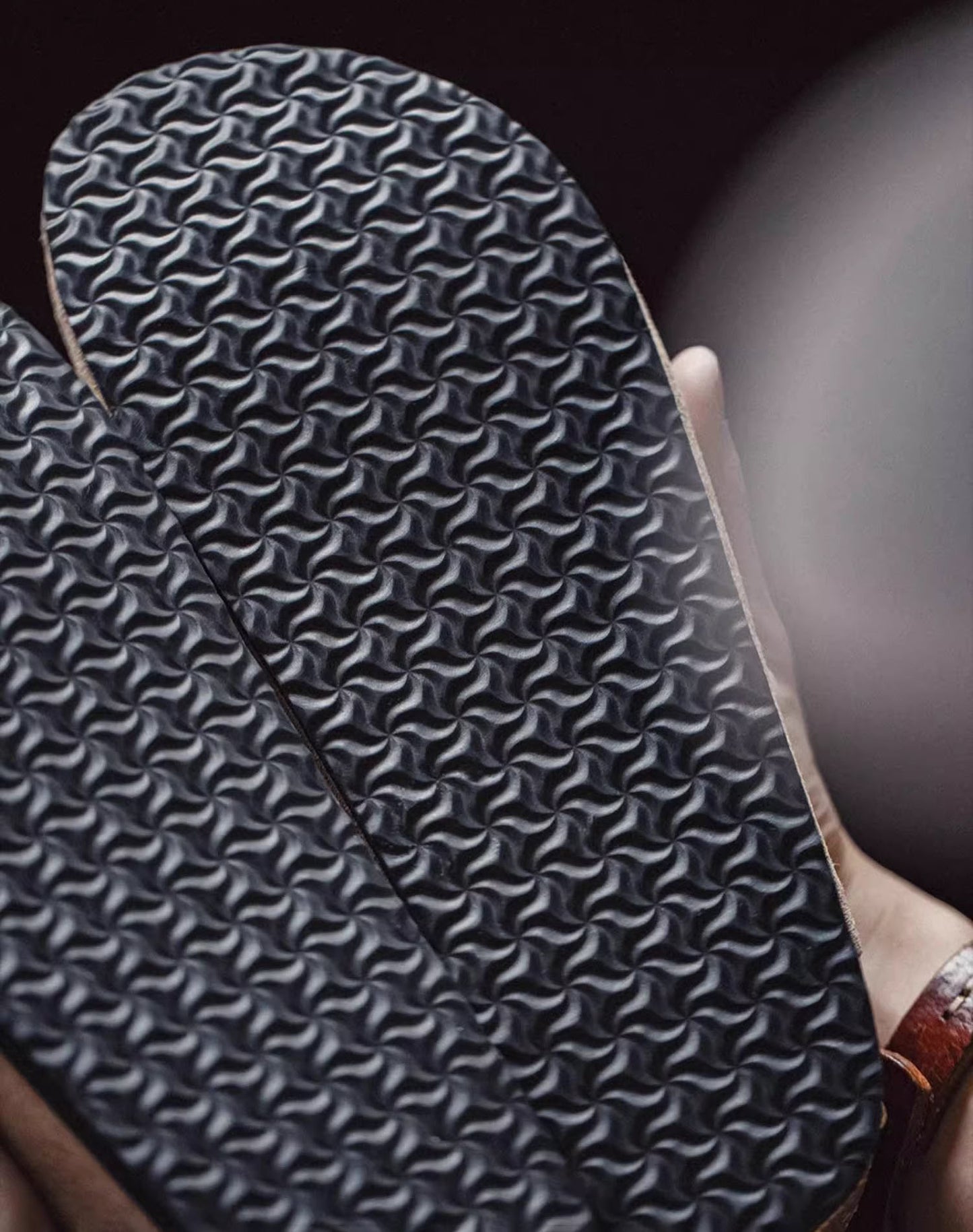 Illustration Of Mules And Half-Slippers Outerwear Cork Leather Unisex Sandal - Harmony Gallery