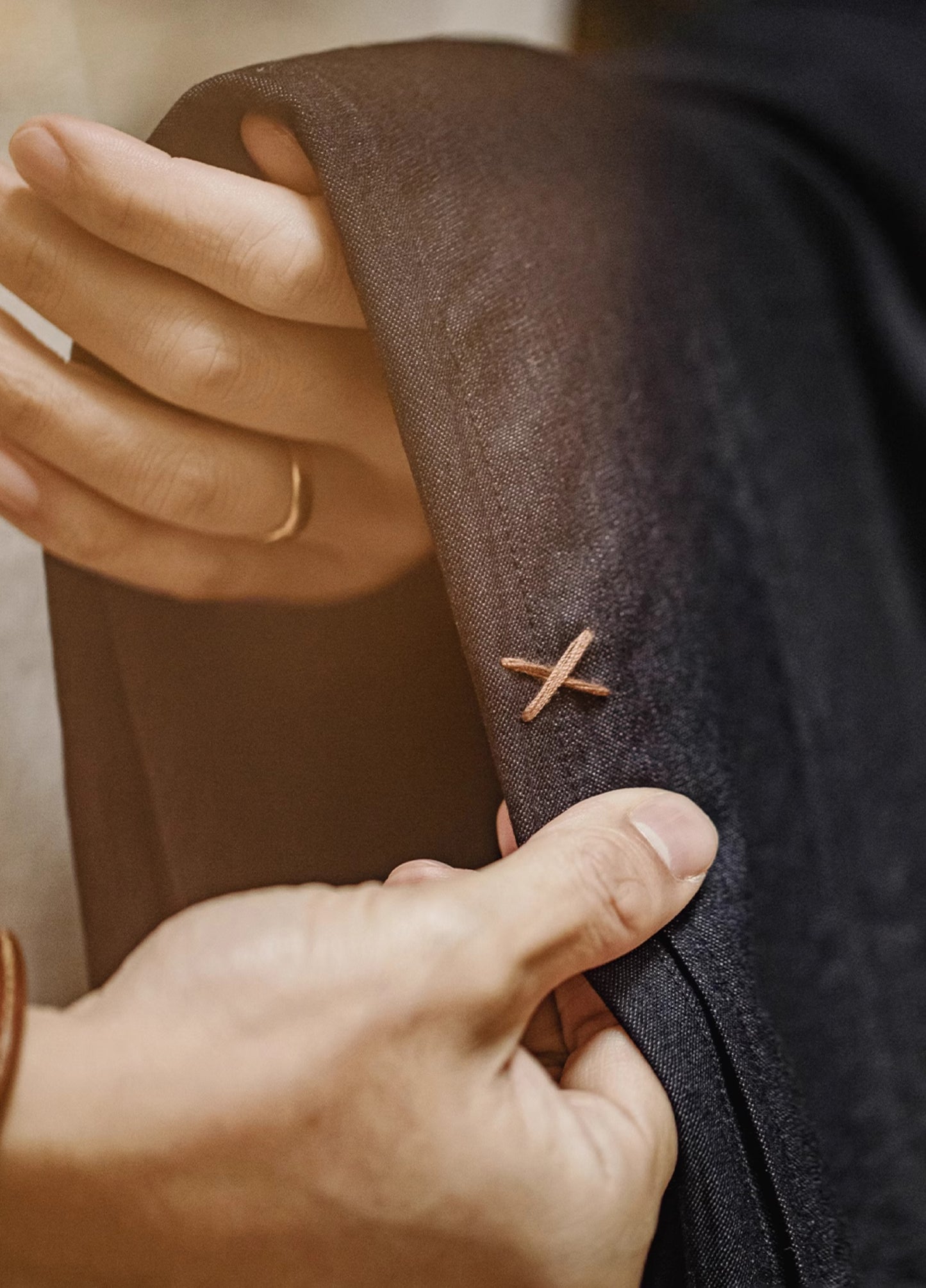 American Casual Water Ripple Pleated Meditation City Boy Men's Trousers - Harmony Gallery