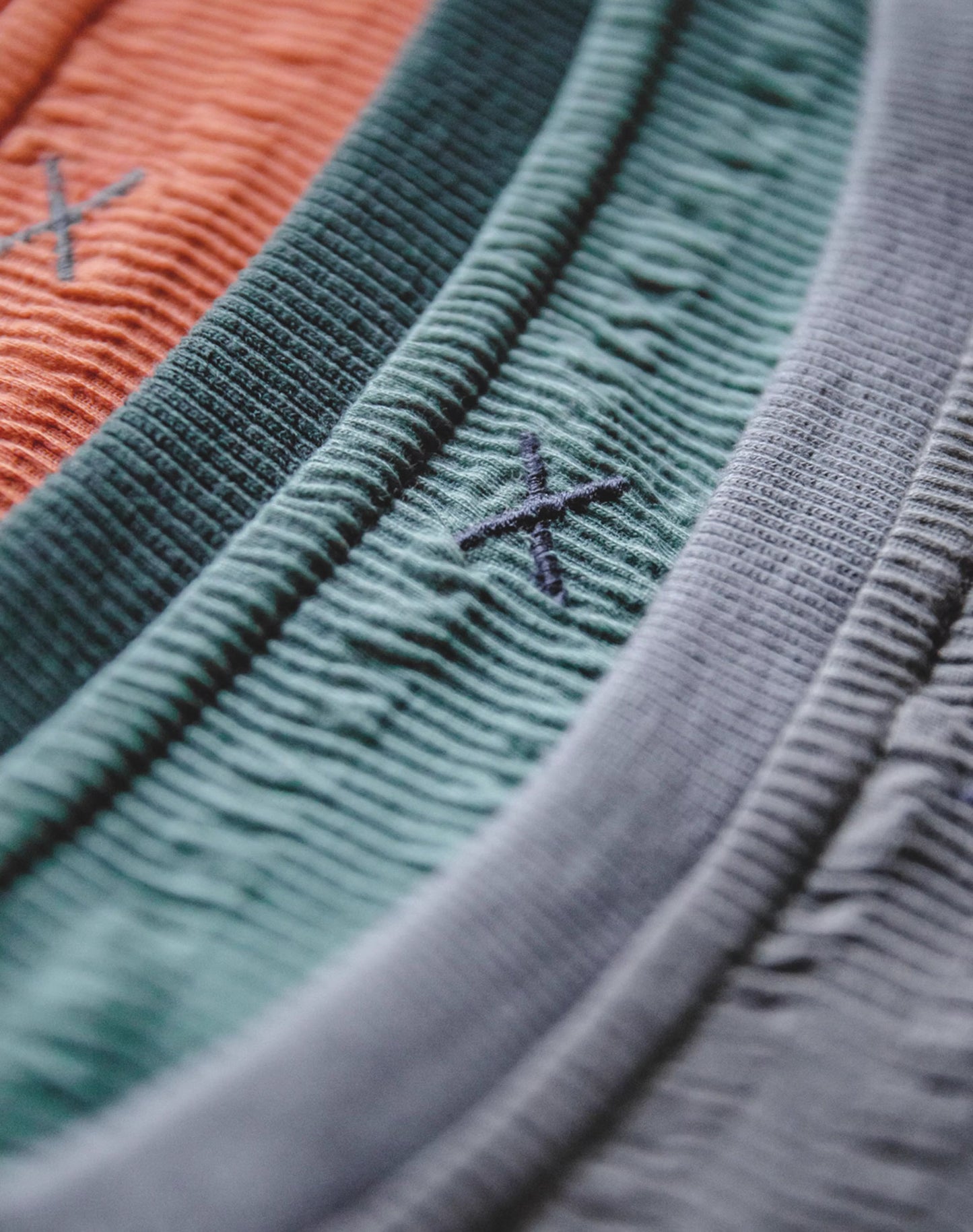 American Casual Dark Pattern Jacquard Knitted Pocket Men's T-Shirt - Harmony Gallery