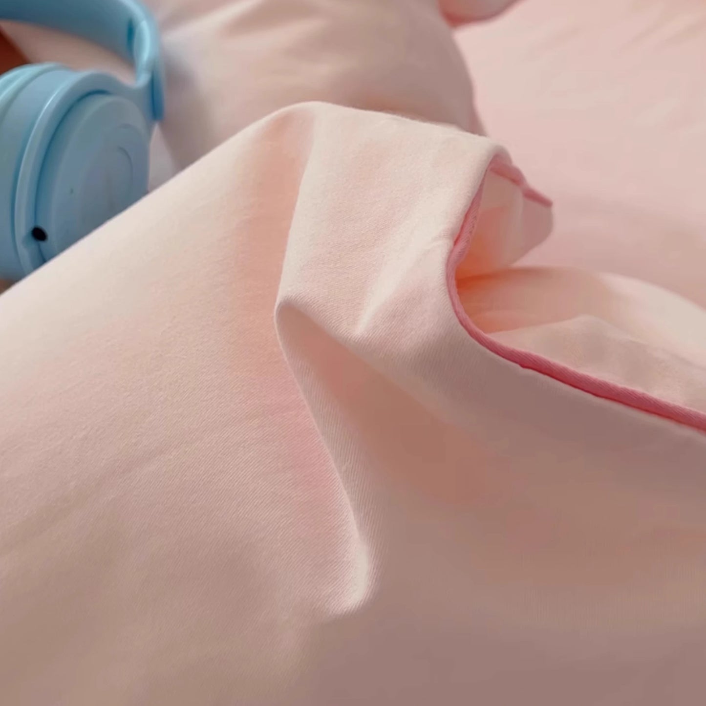 Cute Bunny Cotton Brushed Four-Piece Warm And Thick Bed Set - Harmony Gallery