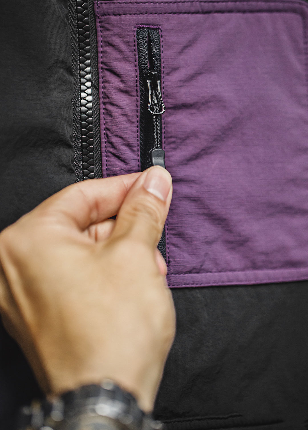 American Reversible Warm Mountain Thickened Cotton Coat Short Men's Jacket