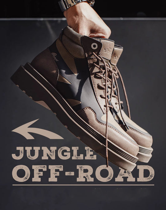 American Jungle Off-Road Height-Increasing Men's Work Boot - Harmony Gallery