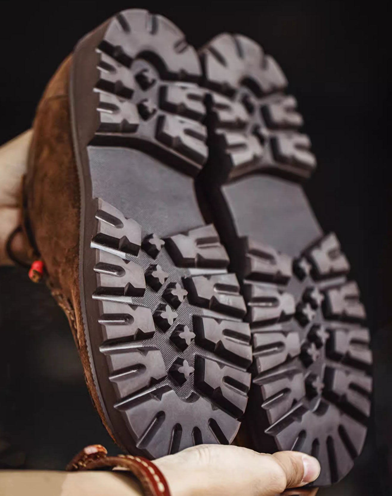 Retro Casual Workwear Postman Maillard Leather Men's Dress Shoes - Harmony Gallery