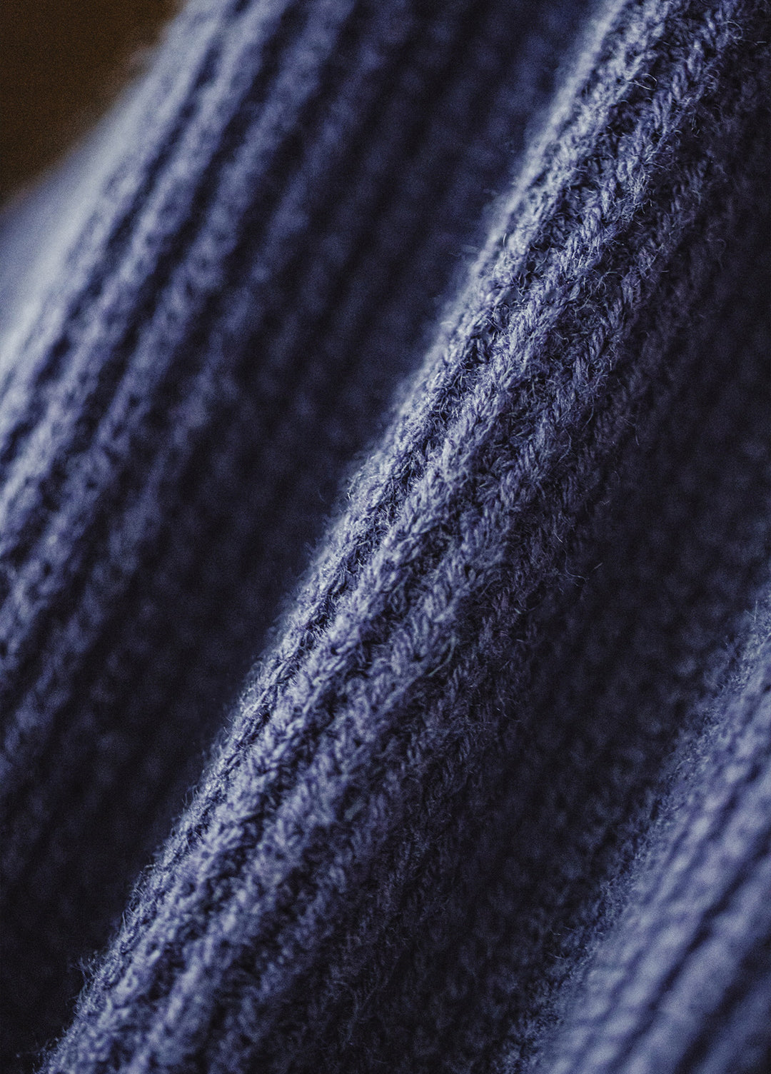 American Ribbed Pullover Striped Knit Cardigan Not Easily Deformed Men's Sweater