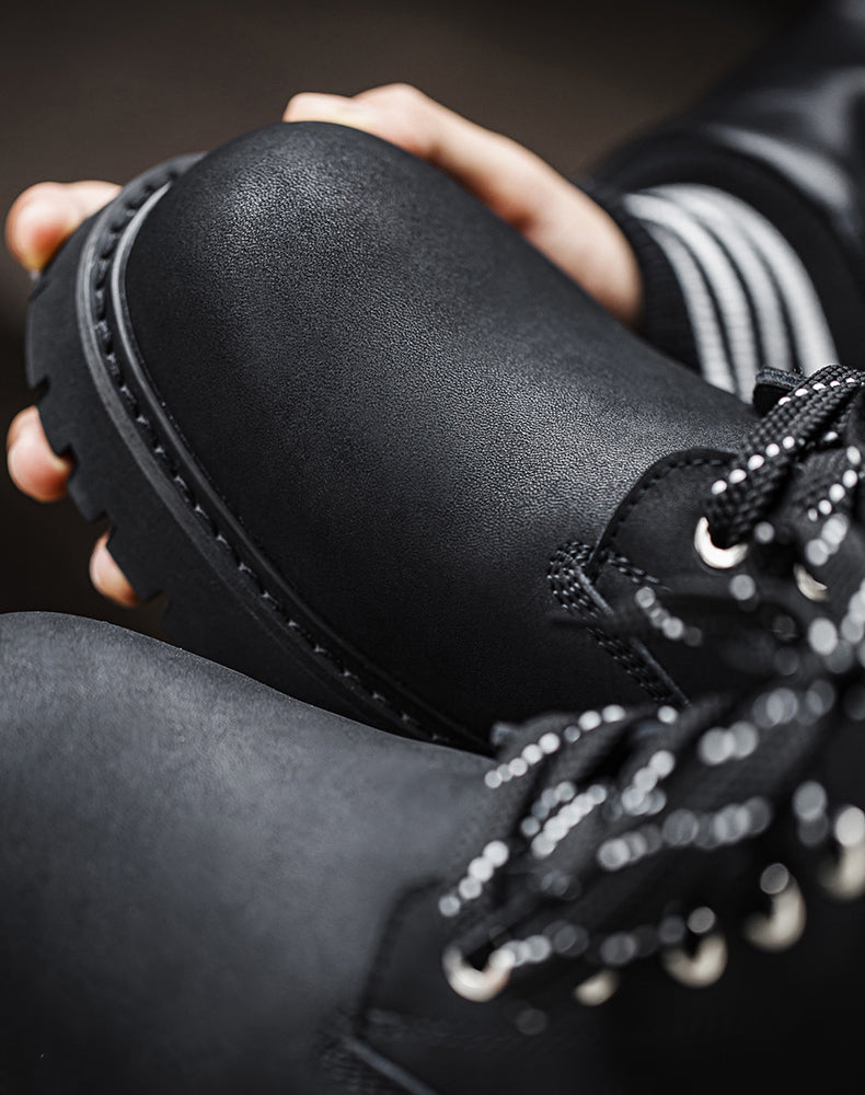 American Big Martin Boots Round Toe Work Mid-Cut Commuter Men's Boot - Harmony Gallery