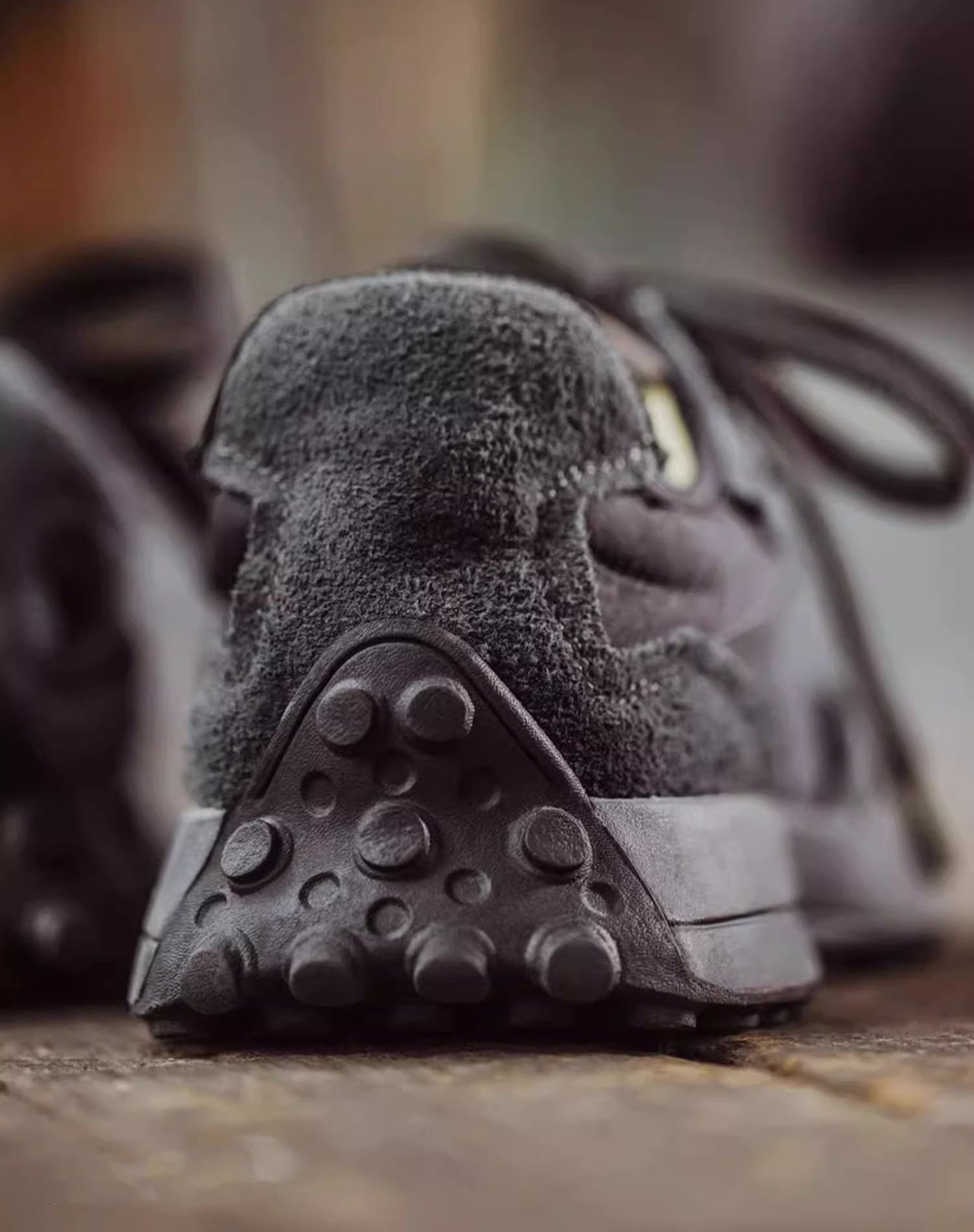 American Retro Warrior Pure Black Leisure Men's Sports Shoes - Harmony Gallery