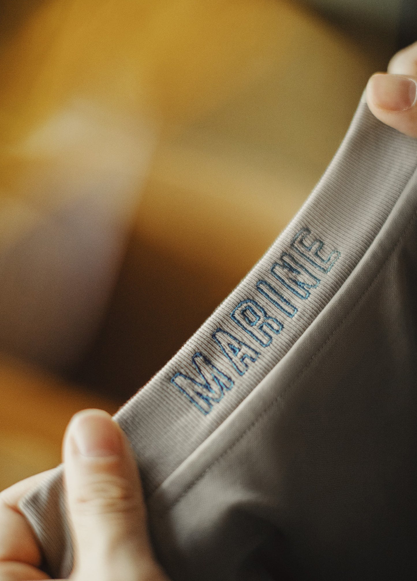 American Half-High Small Neckline Drop Shoulder Heavy Half-Sleeved Men's T-Shirt - Harmony Gallery