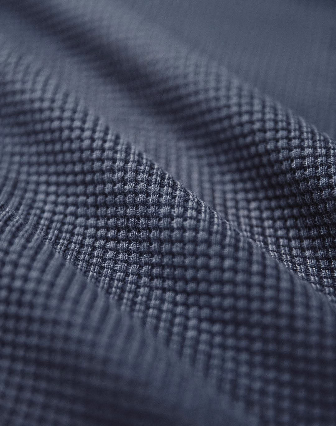 American Retro Henley Waffle Knit Slim Men's Sweater - Harmony Gallery