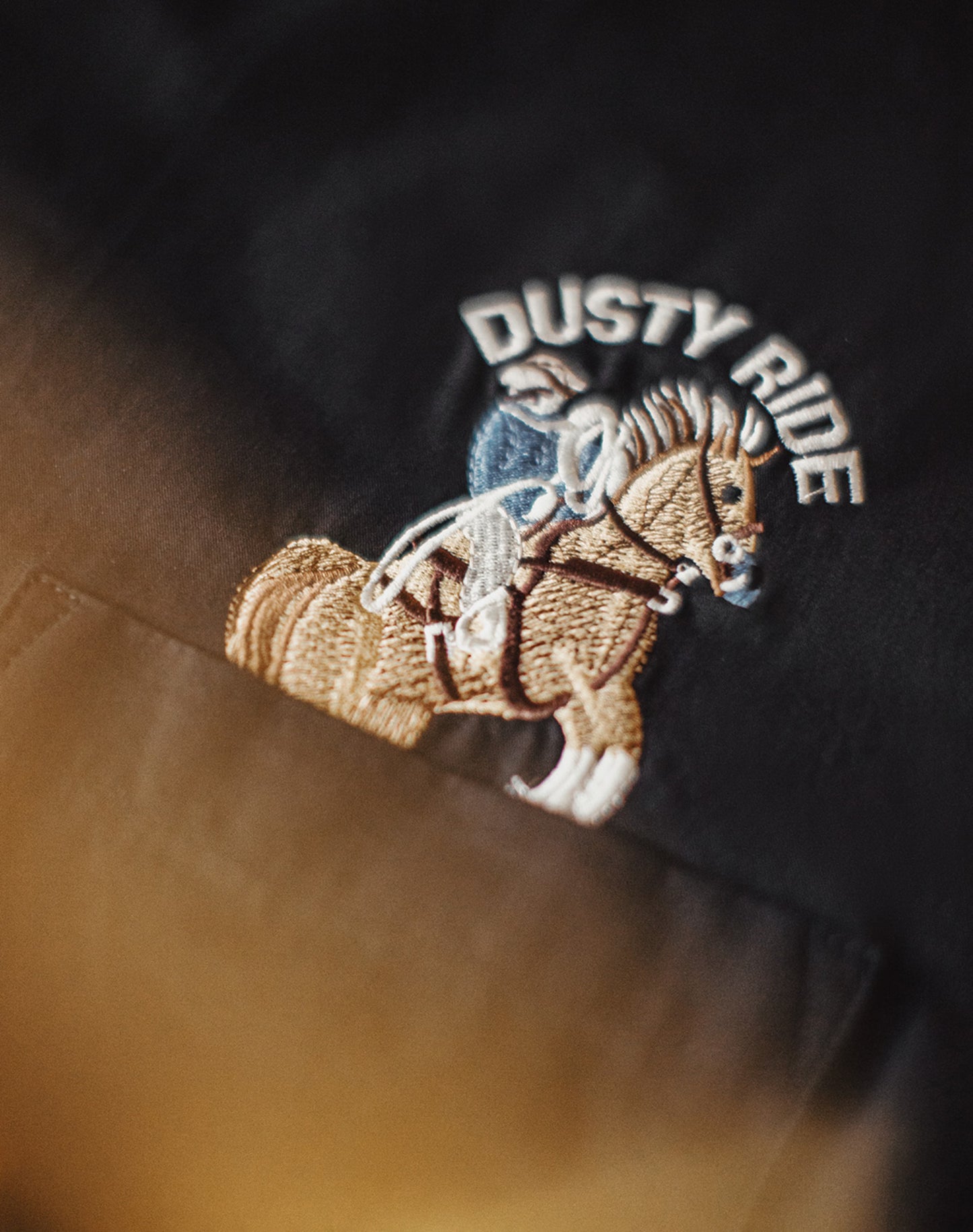 American Retro Embroidered Black Pure Cotton Half Sleeves Men's Shirt - Harmony Gallery