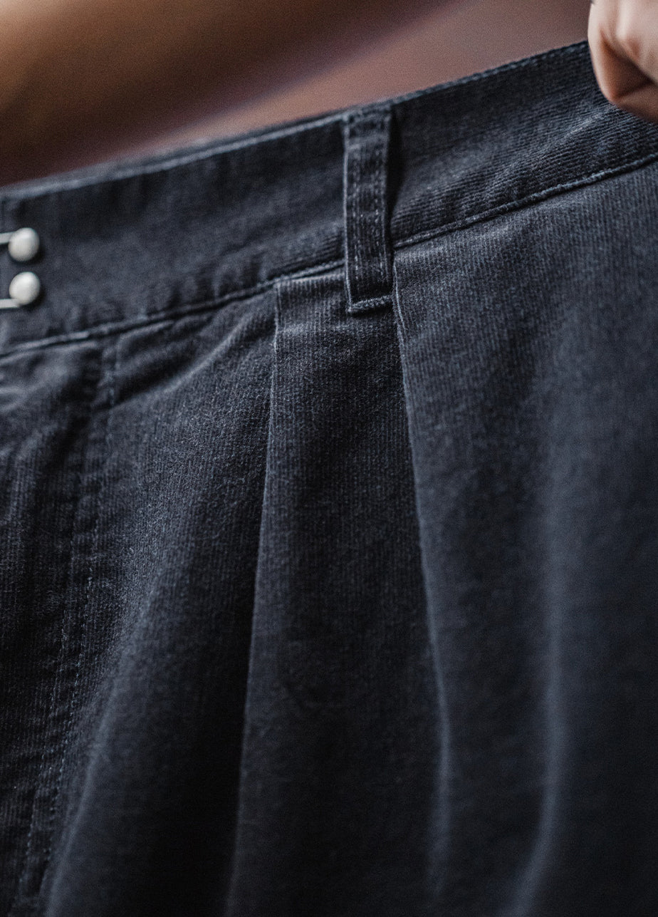 American Retro Knee Corduroy Logging Straight Leg Warm Daily Men's Trousers