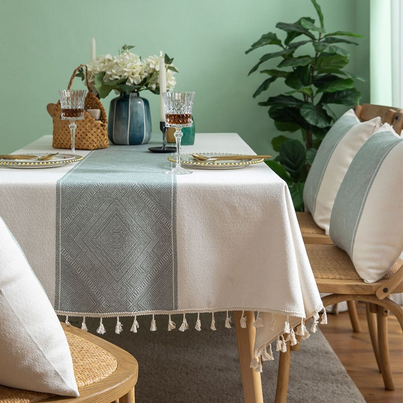 Simple Modern Rectangular Nordic Coffee Tablecloths – Harmony Gallery