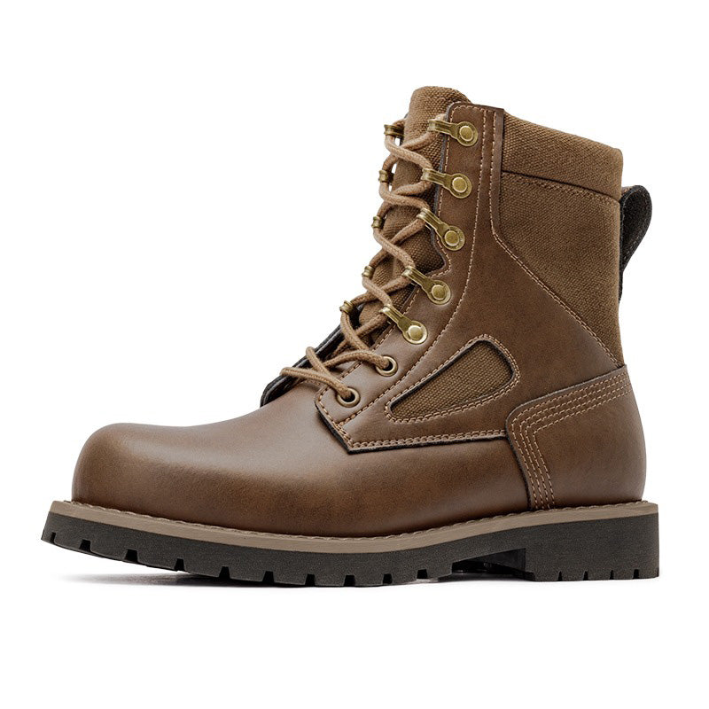 British Style Retro Hardcore Military Desert Combat Men's Boot - Harmony Gallery