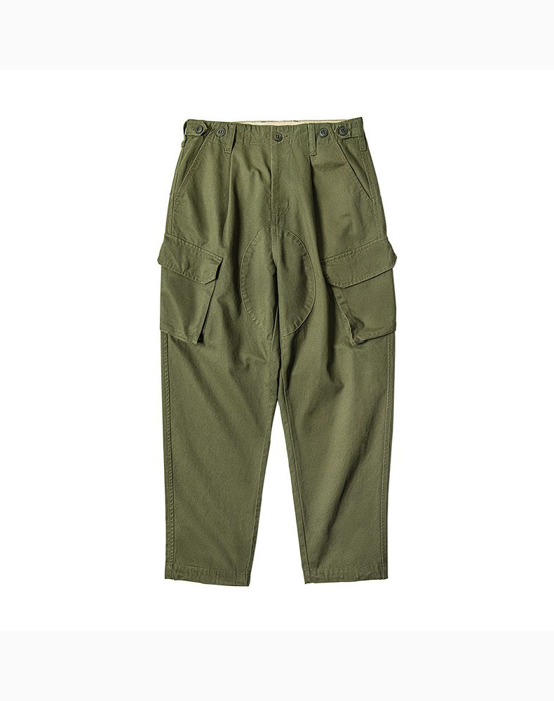 Retro British Royal Navy Tapered Casual Men's Trousers - Harmony Gallery