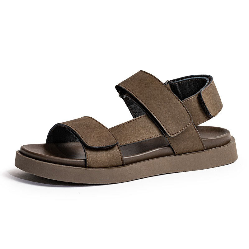 Leather Soft Sole Beach Leisure Men's Sandal - Harmony Gallery