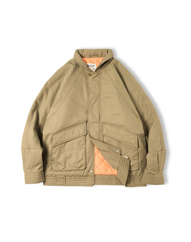 Tooling Retro Air Force Bomber Warm Cotton Men's Jacket - Harmony Gallery