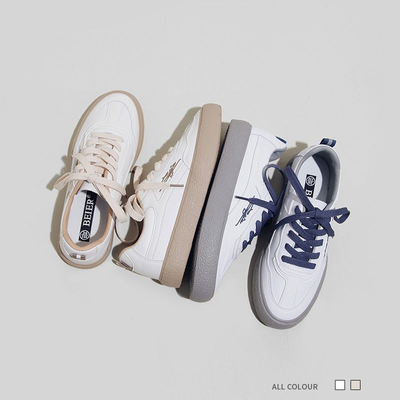 Little White Spring Student Flat Casual Women's Shoes - Harmony Gallery