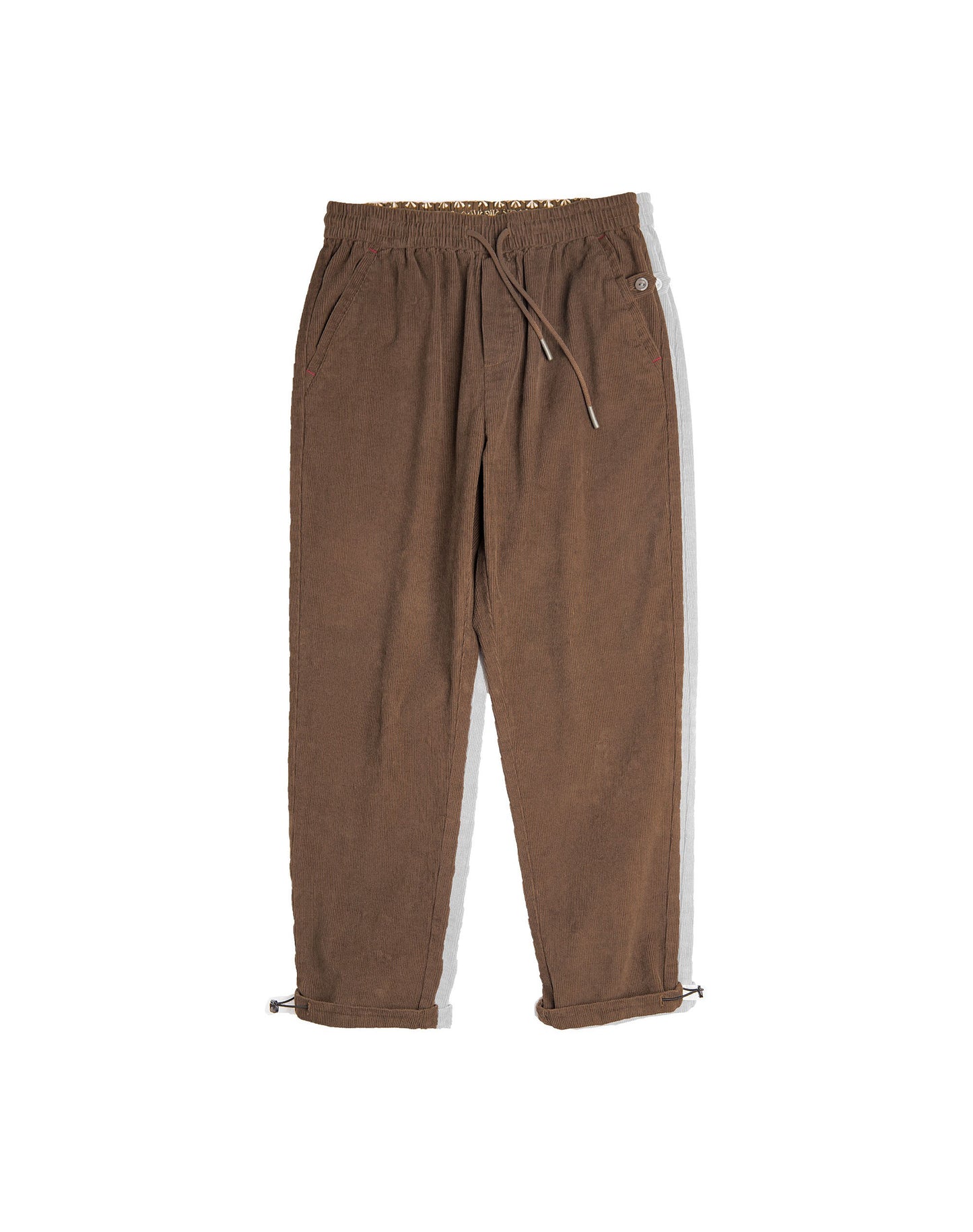 American Corduroy Elastic Waist Velvet Loose Men's Trousers - Harmony Gallery
