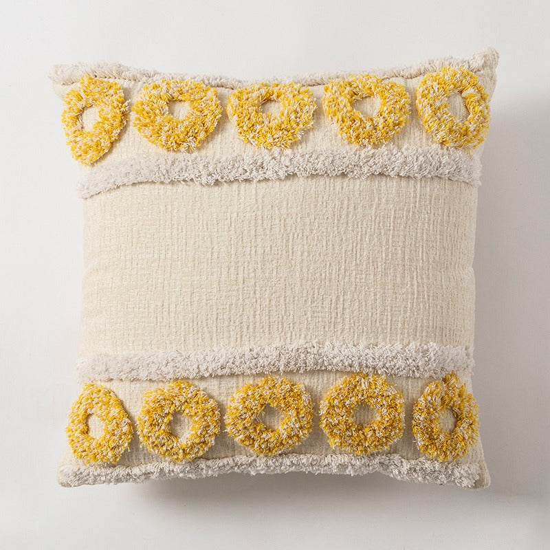 Plush Bohemian Tufted Living Room Sofa Cushion - Harmony Gallery