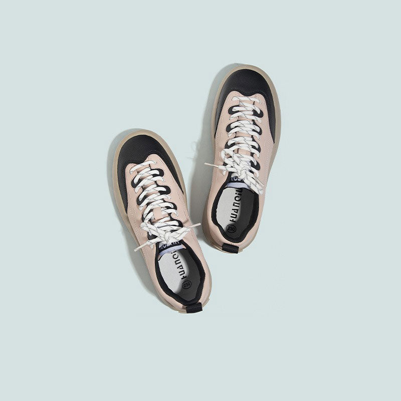 Thick-Soled Sport Niche Design Versatile Casual Women's Shoes - Harmony Gallery