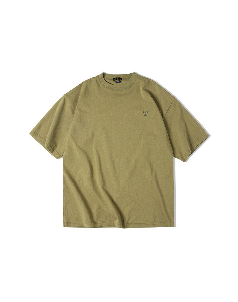 American Retro Bottoming Loose Broken Men's T-Shirt - Harmony Gallery