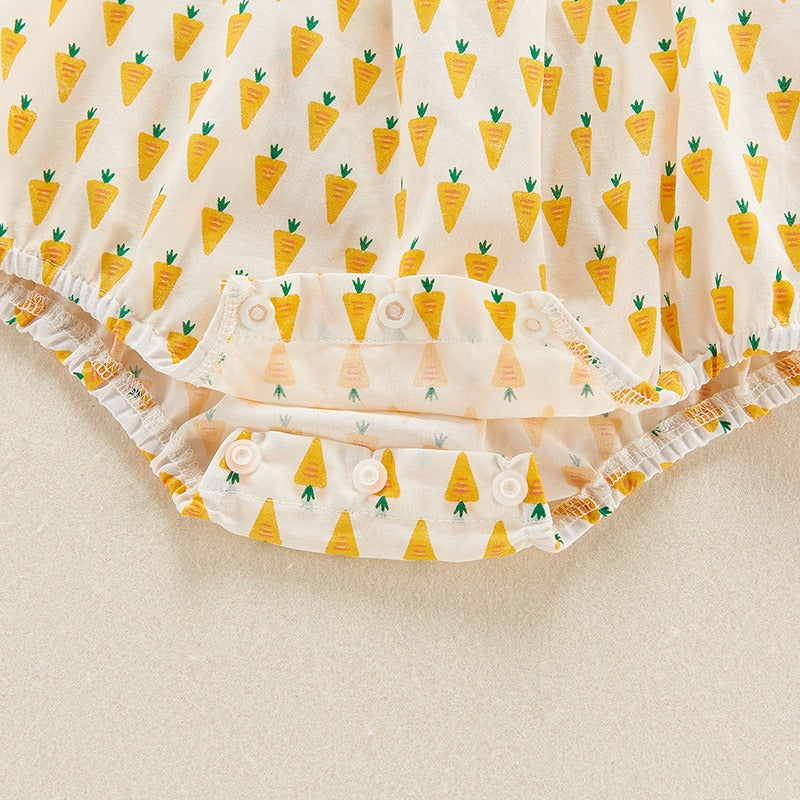 Summer Thin Cotton One-Piece baby Girl's Romper - Harmony Gallery