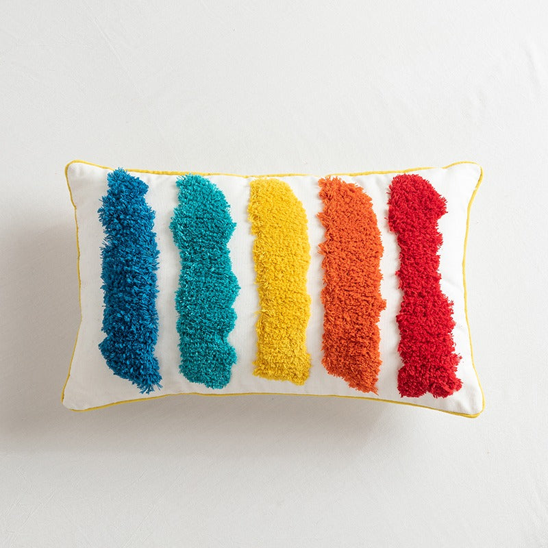 Moroccan Bohemia Rainbow Ethnic Decoration Sofa Cushion - Harmony Gallery