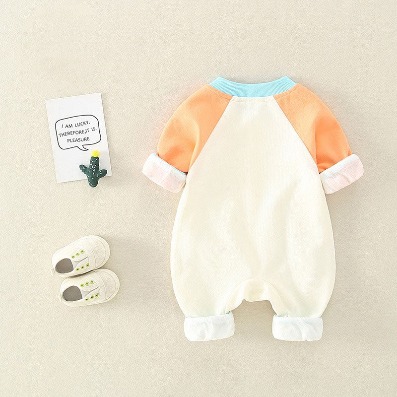 Newborn Long-Sleeved Cute Baby Boy's Romper - Harmony Gallery