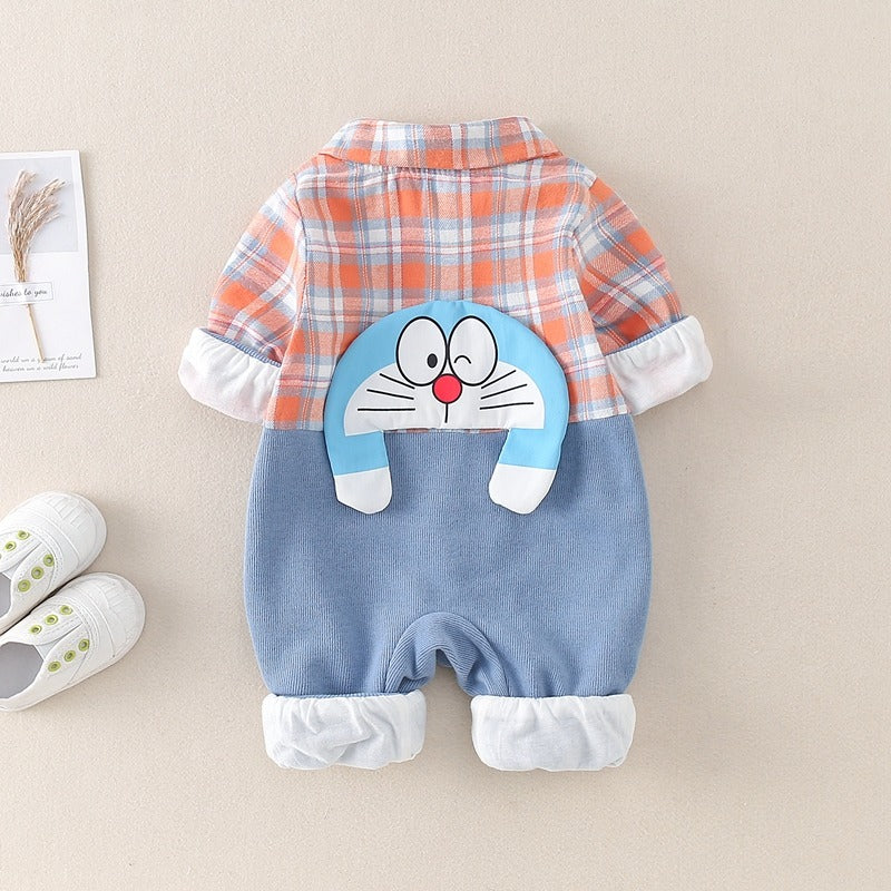 Spring One-Piece Newborn Cute Baby Boy's Romper - Harmony Gallery