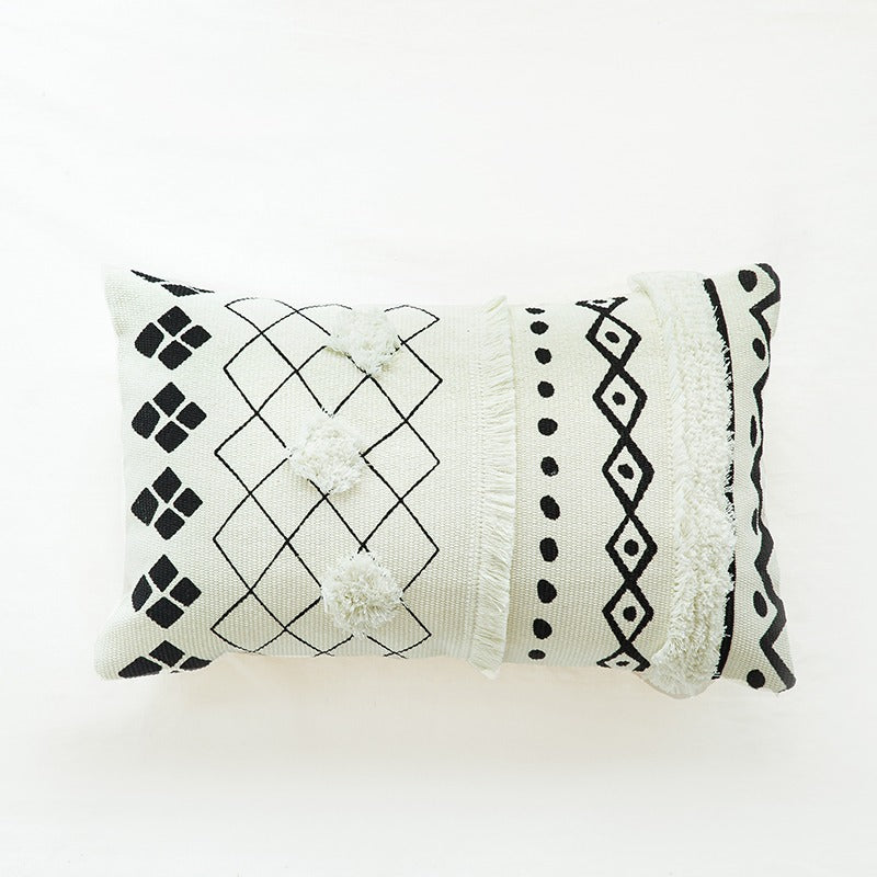 Nordic Style Rectangle Living Room Sofa Cushion - Harmony Gallery
