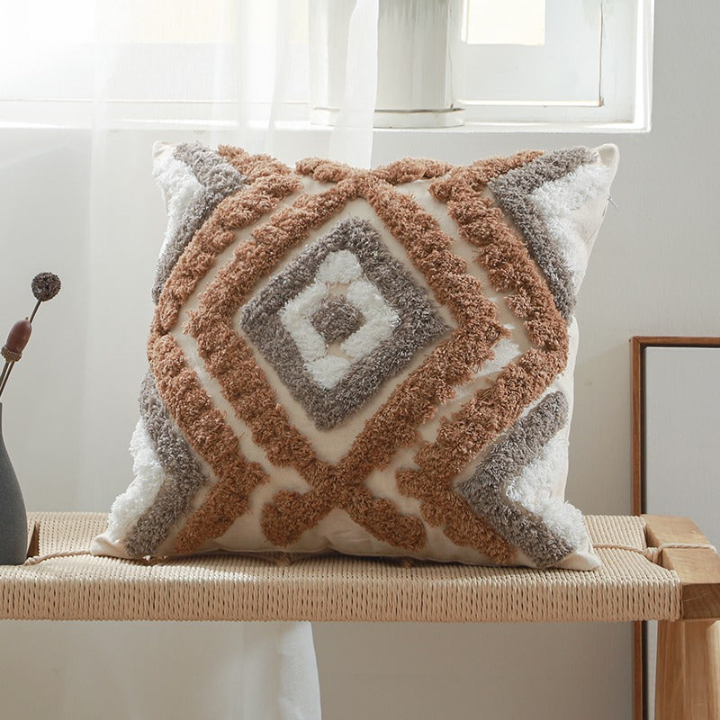 Moroccan Ethnic Handmade Bohemian Sofa Cushion - Harmony Gallery