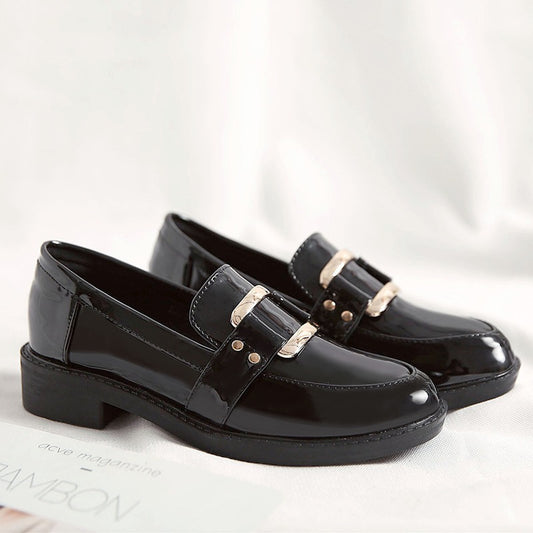 All-Match British Style One-Step Flat Women's Loafer - Harmony Gallery