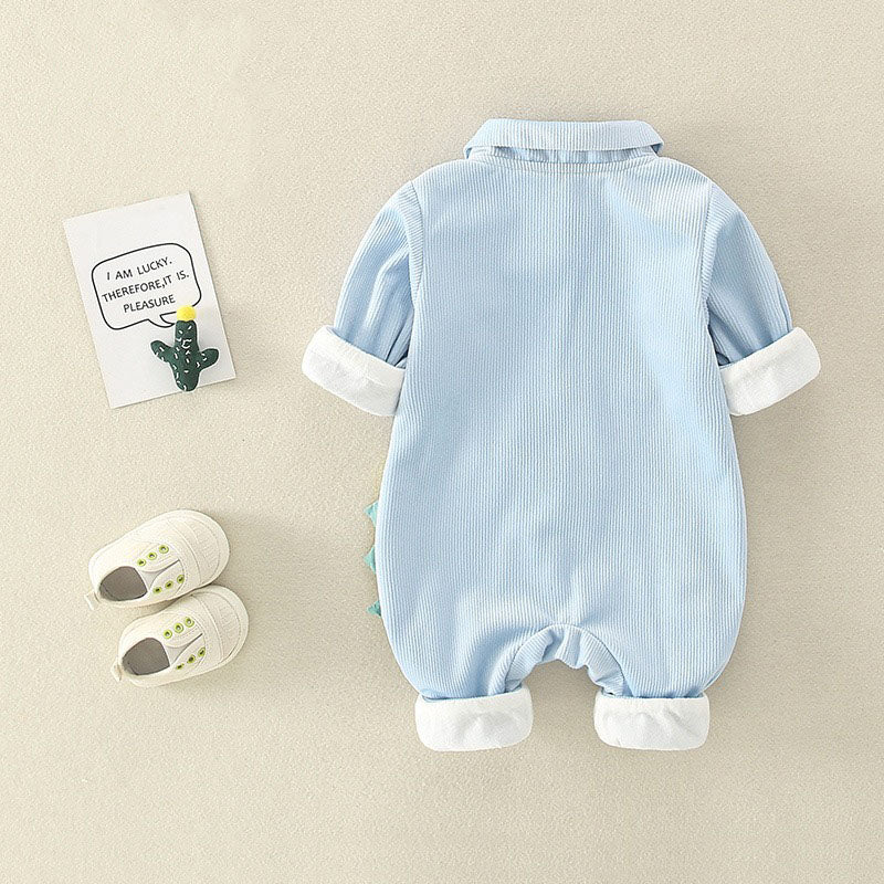Cute Western Style Newborn Baby Boy's Romper - Harmony Gallery