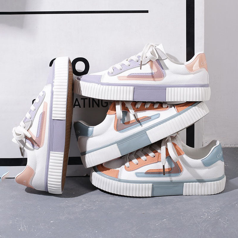 Little White Original Niche Casual Canvas Women's Shoes - Harmony Gallery