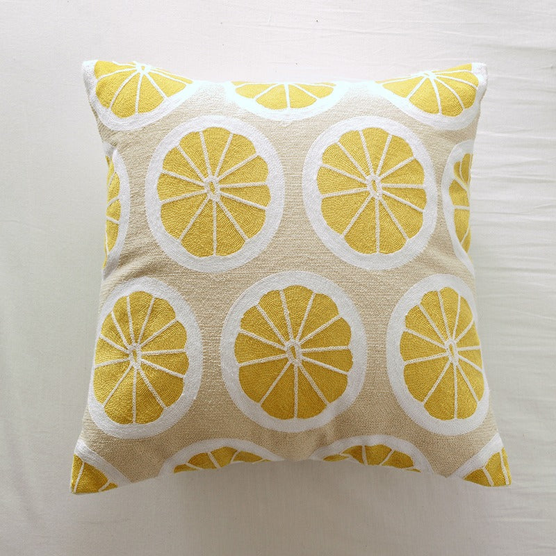 Embroidery Nordic Cotton Living Room Sofa Pillowcase - Harmony Gallery
