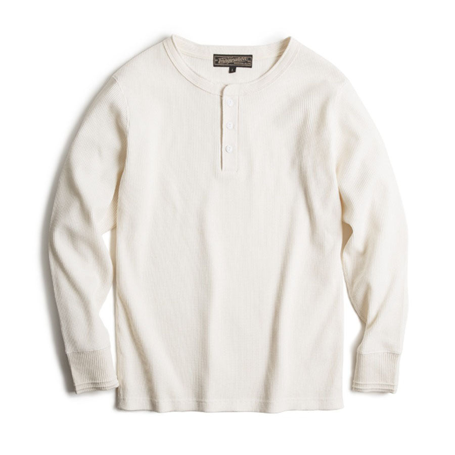 American Tooling Retro Long Sleeve Waffle Men's Sweater - Harmony Gallery