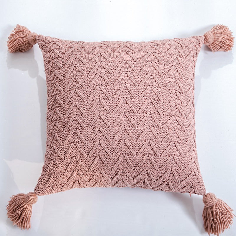Nordic Decoration Knitted Living Room Sofa Homestay Cushion - Harmony Gallery
