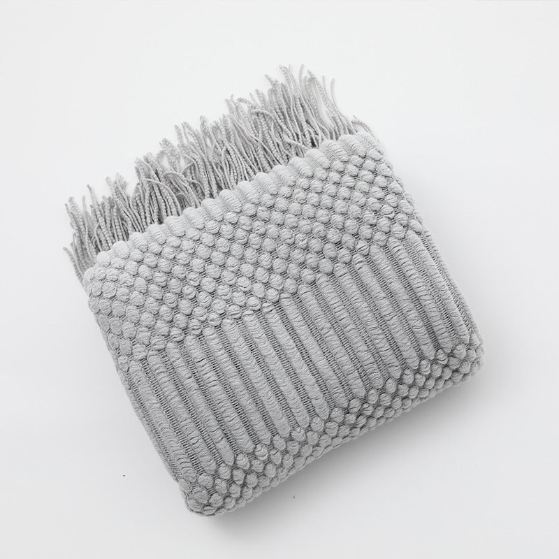 Multifunctional Nordic Style Decoration Sofa & Bed Blanket - Harmony Gallery