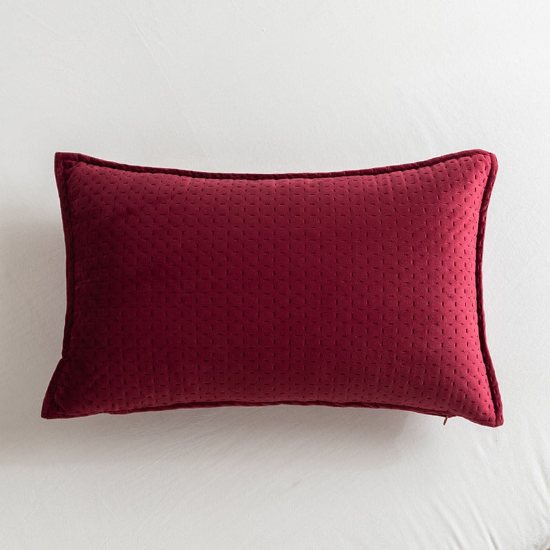 Holland Velvet Embossed European Livingroom Sofa Cushion - Harmony Gallery