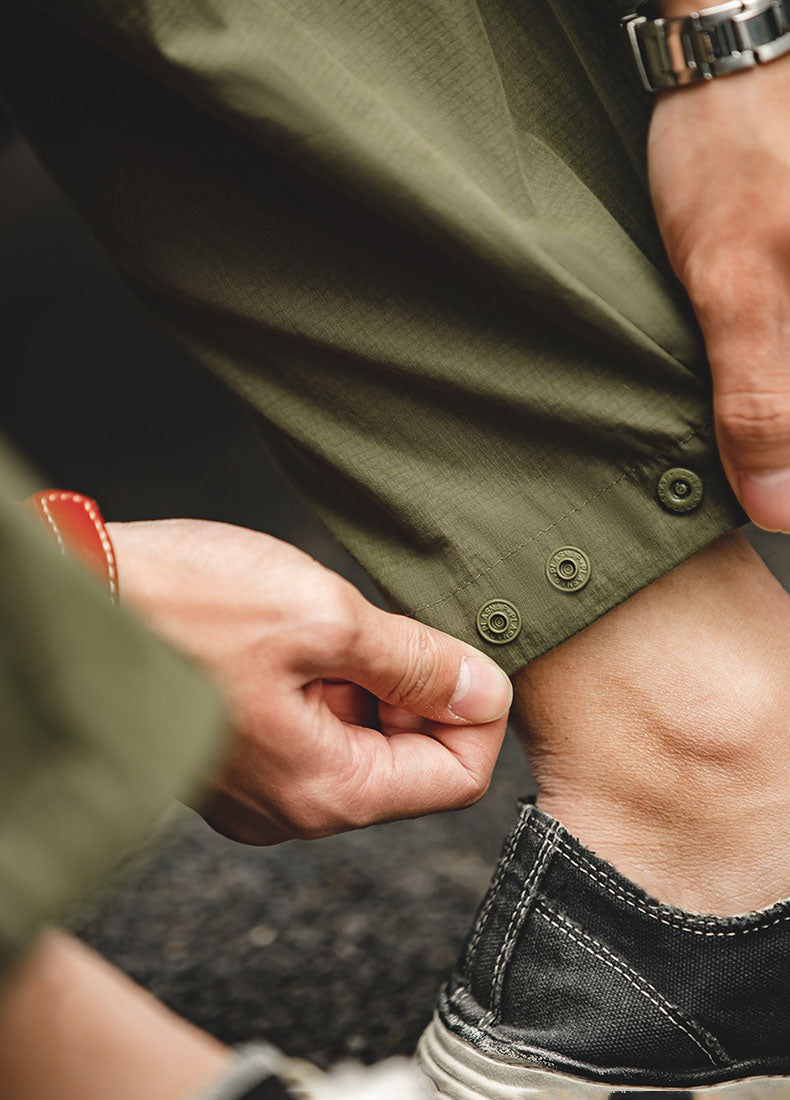 Mountain Function Adjustable Leg Loose Men's Trousers - Harmony Gallery