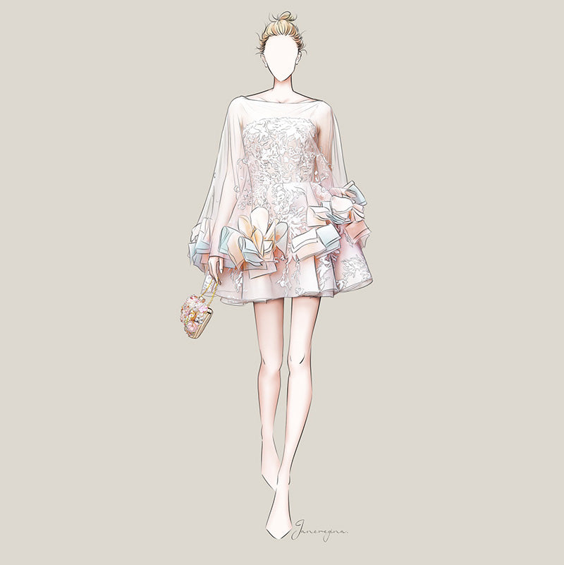 Flower Fairy Party French Crowd Sequin Women's Bag - Harmony Gallery