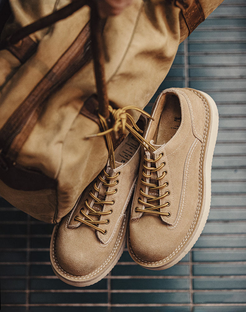 American Retro Short Face Suede Large Scalp Men's Dress Shoes - Harmony Gallery