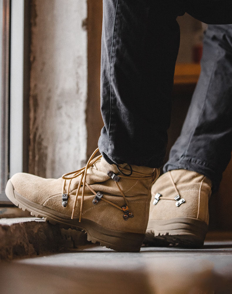 American Retro Casual Desert Outdoor Hiking Men's Boot - Harmony Gallery