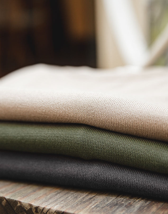 Tooling American Retro Linen Thunderbird Jacquard Men's T-Shirt - Harmony Gallery