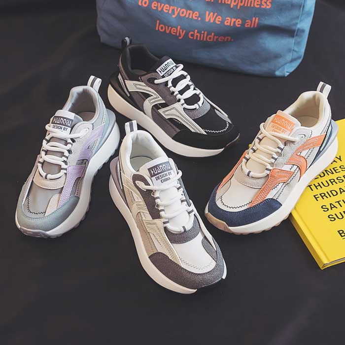 Global Thick-Soled European Casual Sports Women's Shoes - Harmony Gallery
