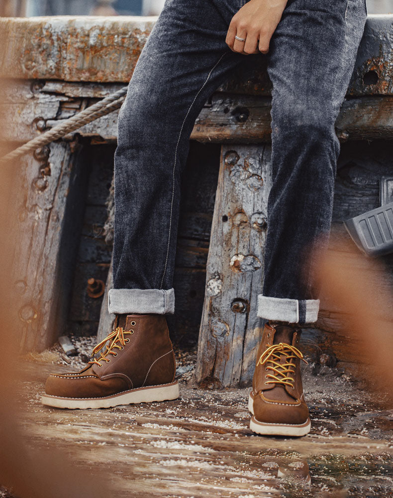 American Retro 875 Horse Leather High-Top Martin Men's Boot - Harmony Gallery